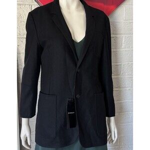 Givenchy Black Cashmere Jacket size 50 Blazer Suit Jacket With Tags